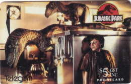 NEW ZEALAND(GPT) - Jurassic Park 4/Velociraptors, CN : ADCB, Trage 11000, Used - New Zealand