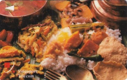 SINGAPORE(GPT) - Singapore Food($50), CN : 22SIGD/B, Tirage 86500, Used - Singapour