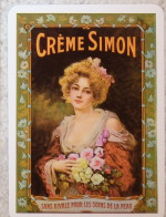 Petit Calendrier Poche 1980 Crème Simon Soins De La Peau Femme - Laboratoire De Beauté Lyon Rhône - Kleinformat : 1971-80