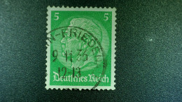 1932 / 1933 N° 444 MARECHAL HINDENBURG OBLIT - 1922-1923 Local Issues