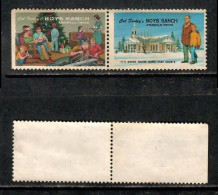 U.S.A.    CAL FARLEY'S BOYS RANCH MINT NH PAIR (CONDITION PER SCAN) (Stamp Scan # 1035-20) - Ohne Zuordnung