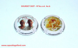 2 Capsules De Champagne - SOURDET DIOT N°Ao.a Et Ao.b - Collections