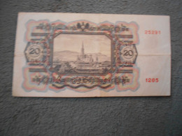 Ancien Billet De Banque Autriche 20 Schillings - Filippine