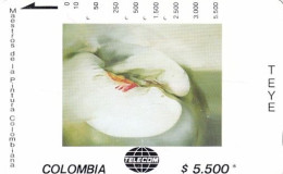 COLOMBIA(Tamura) - Melus, Painting/Teye, Tirage 20000, Used - Colombia