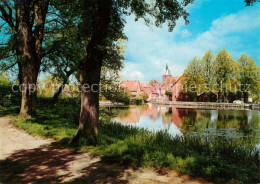 73512229 Moelln Lauenburg Seeblick Mit St Nicolaikirche Moelln Lauenburg - Moelln