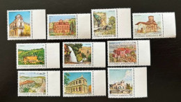 GREECE,1994, CAPITALS IV MONUMENTS LANDSCAPES, MNH - Unused Stamps