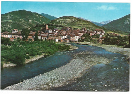 VISTA GENERAL Y RIO ARAGÓN - SUBORDÁN.- HECHO / HUESCA / ALTO ARAGON.- ( ESPAÑA ) - Huesca