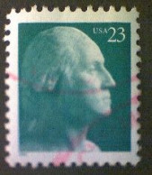 United States, Scott #3616, Used(o), 2002, George Washington, 23¢, Green - Used Stamps