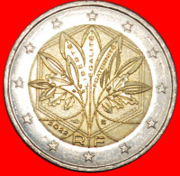 * NON-PHALLIC TYPE 2022-2023: FRANCE  2 EURO 2022 WORLD TREE UNC MINT LUSTRE!  · LOW START ·  NO RESERVE! - Francia