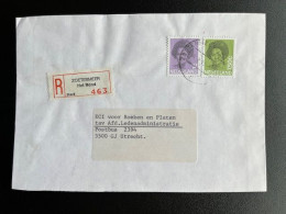 NETHERLANDS 1993 REGISTERED LETTER ZOETERMEER HET ROND TO UTRECHT 06-02-1993 NEDERLAND AANGETEKEND - Covers & Documents