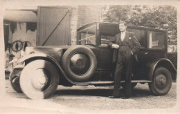 Automobile - Photo Ancienne Originale - Voiture Automobile De Marque RENAULT ? - 11x7 Cm - Voitures De Tourisme