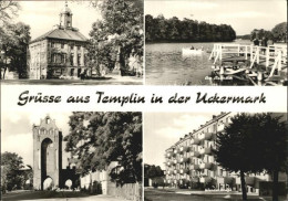 72396688 Templin Rathaus Berliner Tor Werderstrasse Ratsteich Templin - Templin