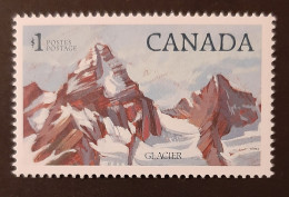 Canada 1984 MNH Sc #934**   1$  National Parks, Glacier - Unused Stamps