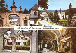 72396445 Eberbach Rheingau Kloster Eberbach Weinkeltern Kreuzgang Schwedenturm E - Eltville