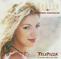 Rebeca - Versiones Originales. Promo. CD - Disco, Pop