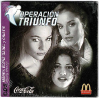 Operación Triunfo. Marey, Elena Gadel Y Cristie. CD Promo Coca Cola - Disco, Pop