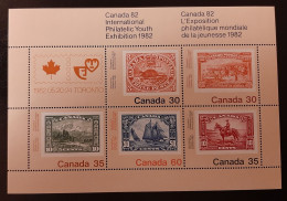 Canada 1982 MNH Sc #913a**   1.90$ Souvenir Sheet Canada 82 - Neufs