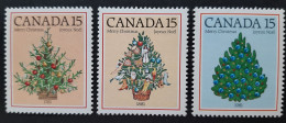 Canada 1981 MNH Sc #900**-902**   3 X 15c Christmas - Neufs