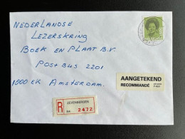 NETHERLANDS 1991 REGISTERED LETTER ZEVENBERGEN TO AMSTERDAM 30-05-1991 NEDERLAND AANGETEKEND - Lettres & Documents