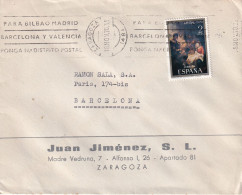 CARTA COMERCIAL 1970  ZARAGOZA - Covers & Documents