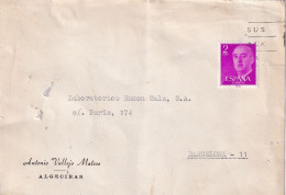 CARTA COMERCIAL 1970   ALGECIRAS - Briefe U. Dokumente