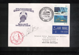 Australian Antarctic Territory 1992 Antarctica - Base Davis - Dutch Antarctic Program - Geology Vestfold Hills - Bases Antarctiques