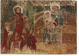 FRESCO PROCEDENTE DE IPAS (S.XV).- MUSEO DIOCESANO.- JACA - HUESCA .- ( ESPAÑA ) - Huesca