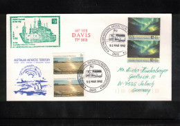 Australian Antarctic Territory 1992 Antarctica - Base Davis - Ship Aurora Australis - Basi Scientifiche