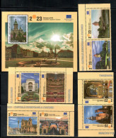 Romania, 2023 MNH, Mi. Nr.8152 - 5,     Timișoara European Capital Of Culture 2023  SERIE For Label And BLOCK - Unused Stamps