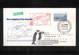 Australian Antarctic Territory 1992 Antarctica - Base Davis - New Maping Of The Antarctic - Forschungsstationen