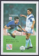 1994	Tanzania	1814/B256	1994 FIFA World Cup In USA - 1994 – Vereinigte Staaten