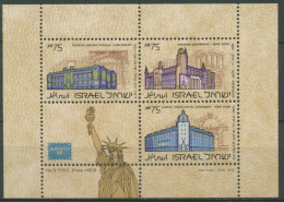 Israel 1986 Int Briefmarkenausstellung AMERIPEX '86 Block 31 Postfrisch (C70278) - Blokken & Velletjes