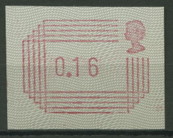 Großbritannien ATM 1984 Automatenmarken Einzelwert ATM 1.2 Postfrisch - Post & Go Stamps