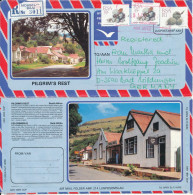 South Africa Registered Cover (Air Mail Folder) Sent To Germany 7-2-1990 - Cartas & Documentos
