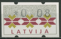 Lettland 1994 Automatenmarken Ornamente Einzelwert ATM 1 Postfrisch - Lettland