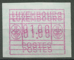 Luxemburg ATM 1992 Doppeldruck ATM 3 II Postfrisch - Viñetas De Franqueo