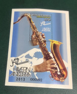 Andorra 2013 - Musical Instruments - Saxophone. - Andere & Zonder Classificatie