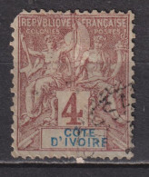 Timbre Oblitéré De Côte D'Ivoire De 1892 N° 3 - Oblitérés