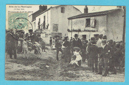 CPA Fête De LA MONTAGNE Promenade De D'ALARUN 13 Mai 1906- 44 Loire Atlantique Fête Animation Ane - La Montagne