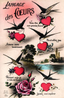 Langage Des Coeurs - Carte Photo - Amour Fantaisie - Sonstige & Ohne Zuordnung