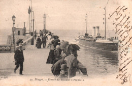 Dieppe - Entrée Du Bateau Vapeur Steamer FRANCE - Dieppe