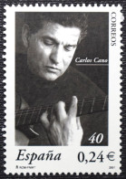 España Spain  2001  Carlos Cano  Mi 3676 Yv 3396  Edi 3841  Nuevo New MNH ** - Singers
