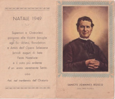 Calendarietto - Asti - Nel Trentennio Dell'oratorio - Sancte Joannes Bosco - Anno  1949 - Formato Piccolo : 1941-60