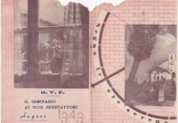 Calendarietto - Il Seminario - Anno  19549 - Petit Format : 1941-60