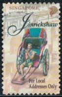 Singapour 1997 Yv. N°811 - Pousse-pousse - Oblitéré - Singapour (1959-...)