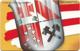 Germany - Wappen Der BRD - Erzgebirge - Oberwiesenthal - O 2879 - 12.1994, 6DM, 2.300ex, Mint - O-Series: Kundenserie Vom Sammlerservice Ausgeschlossen