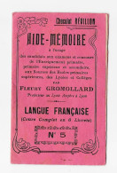 Chocolat RÉVILLON - Aide-Mémoire N° 5 à L'usage Des Candidats Aux Examens ....par Fleury GROMOLLARD Professeur à Lyon - Publicités