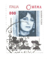 (REPUBBLICA ITALIANA) 1997, CINEMA, ANNA MAGNANI, MAMMA ROMA - 1 Francobollo Usato - 1991-00: Oblitérés