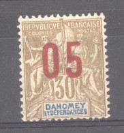 Dahomey  :  Yv  38a  *   Chiffres Espacés - Unused Stamps