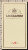 128857CL/ WHISKY KNOCKANDO, Menu Publicitaire - Publicités
